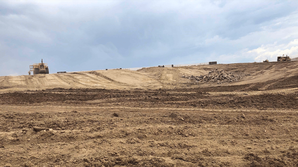 Dove Valley Logistics Centre construction site.