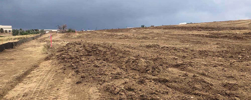 Dove Valley Logistics Centre II construction site.