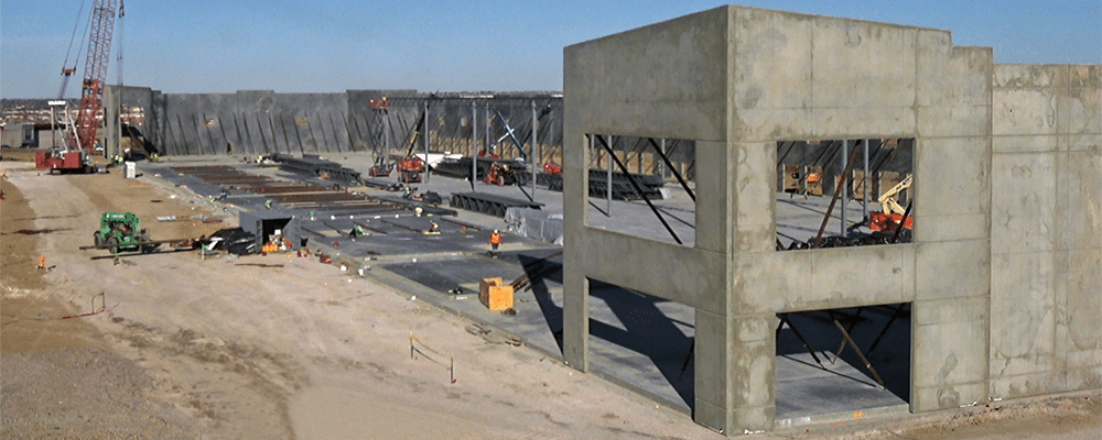 Dove Valley Logistics Centre under construction.