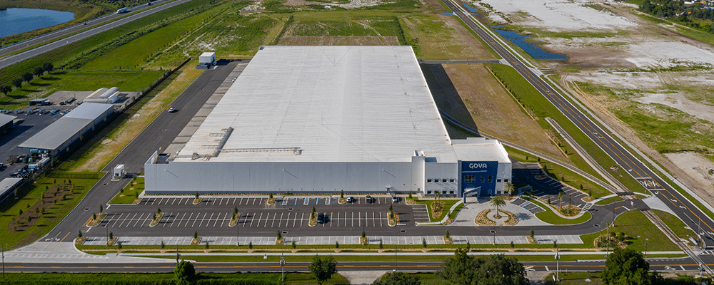 Goya Foods aerial view.