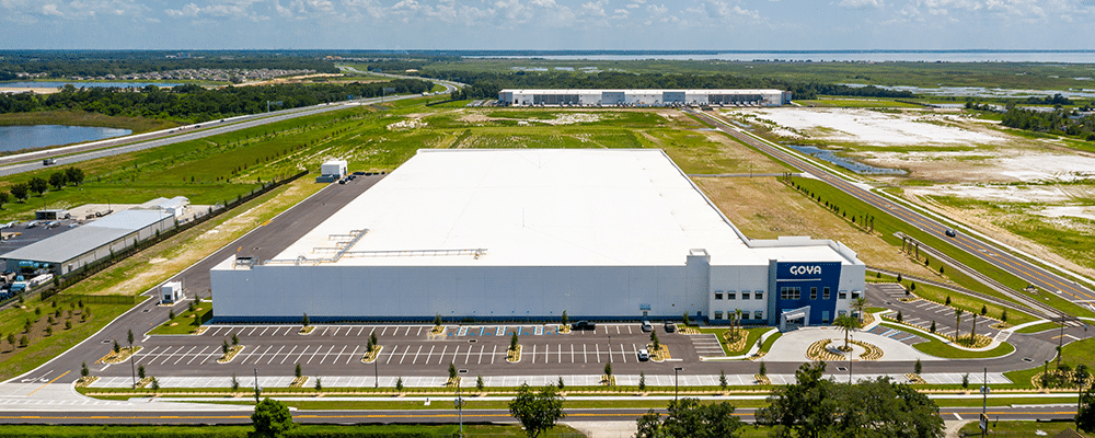 Goya Foods aerial view.